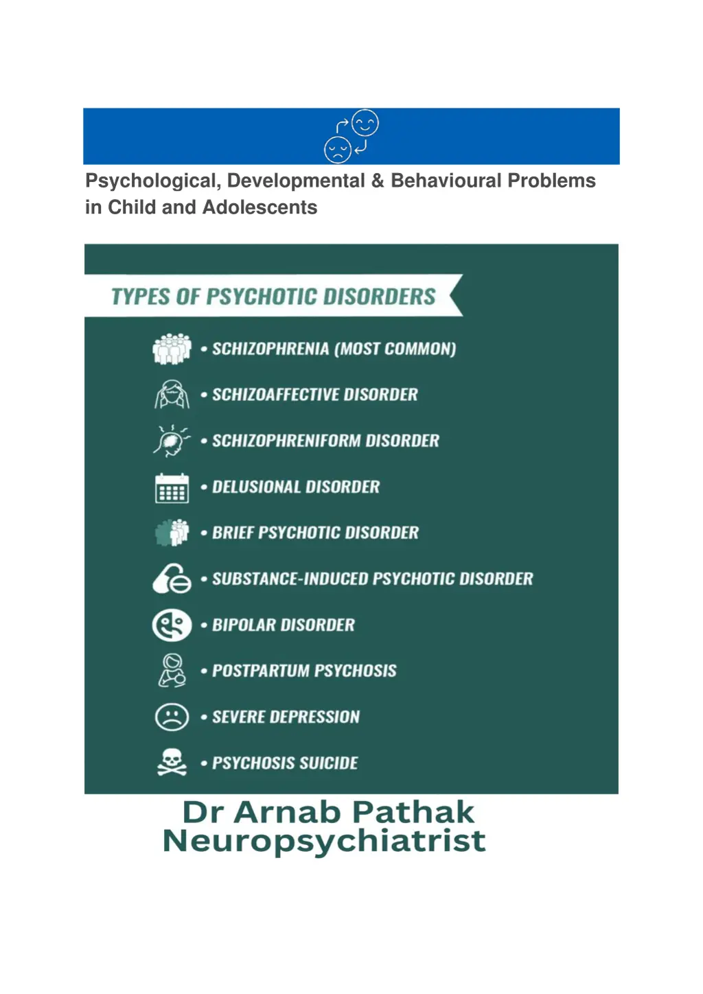 psychological developmental behavioural problems