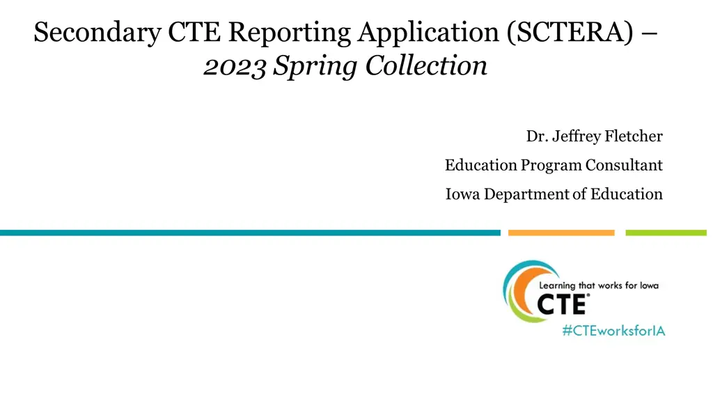 secondary cte reporting application sctera 2023