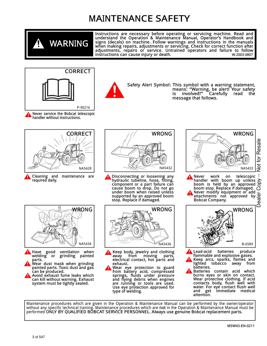 maintenance safety