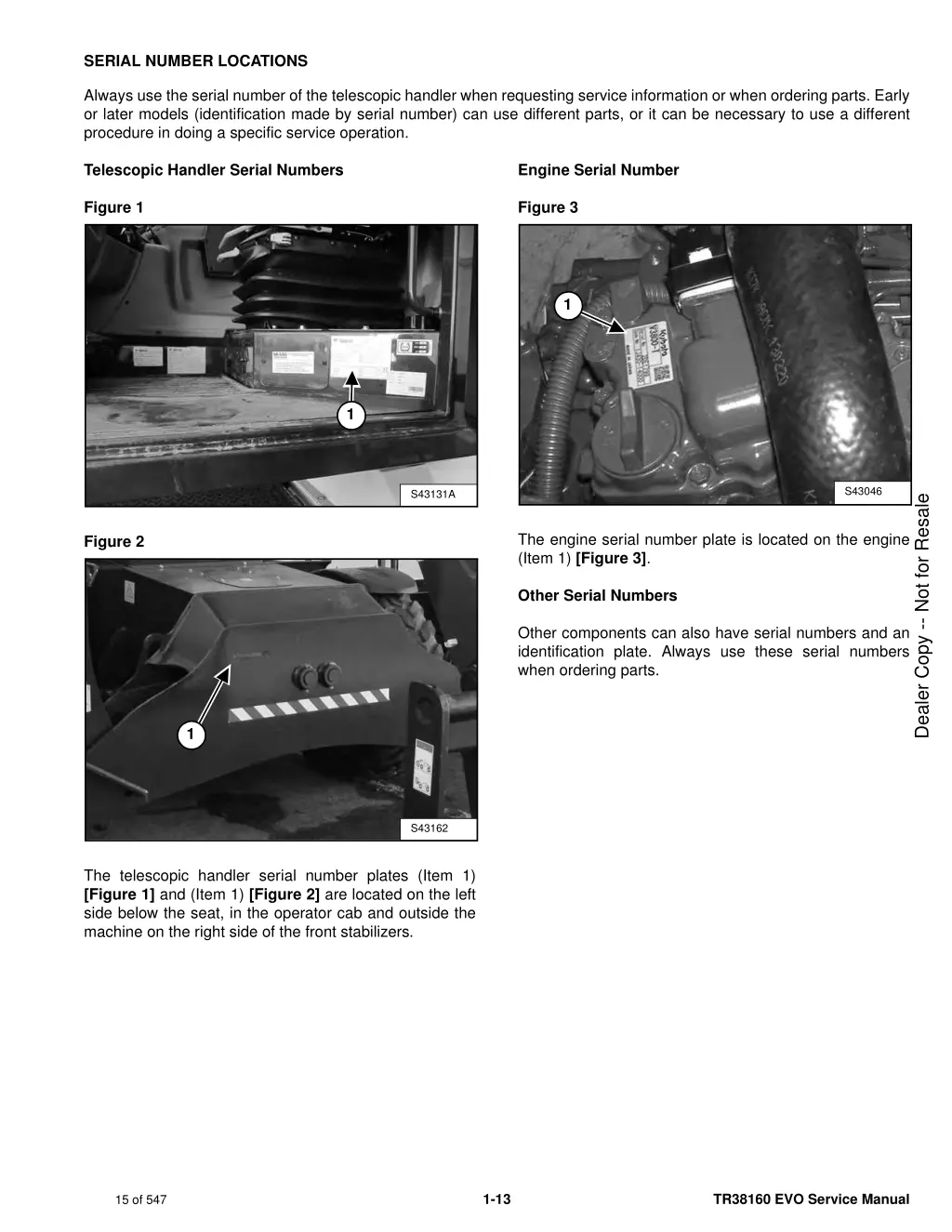 serial number locations