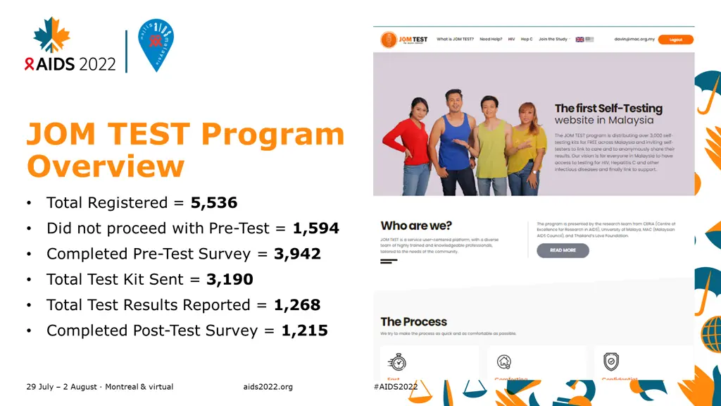 jom test program overview