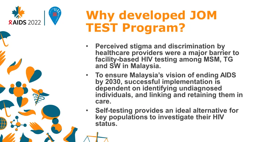 why developed jom test program