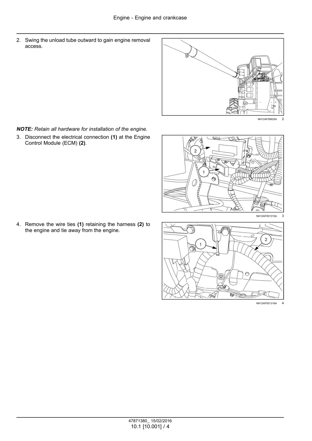 engine engine and crankcase 1