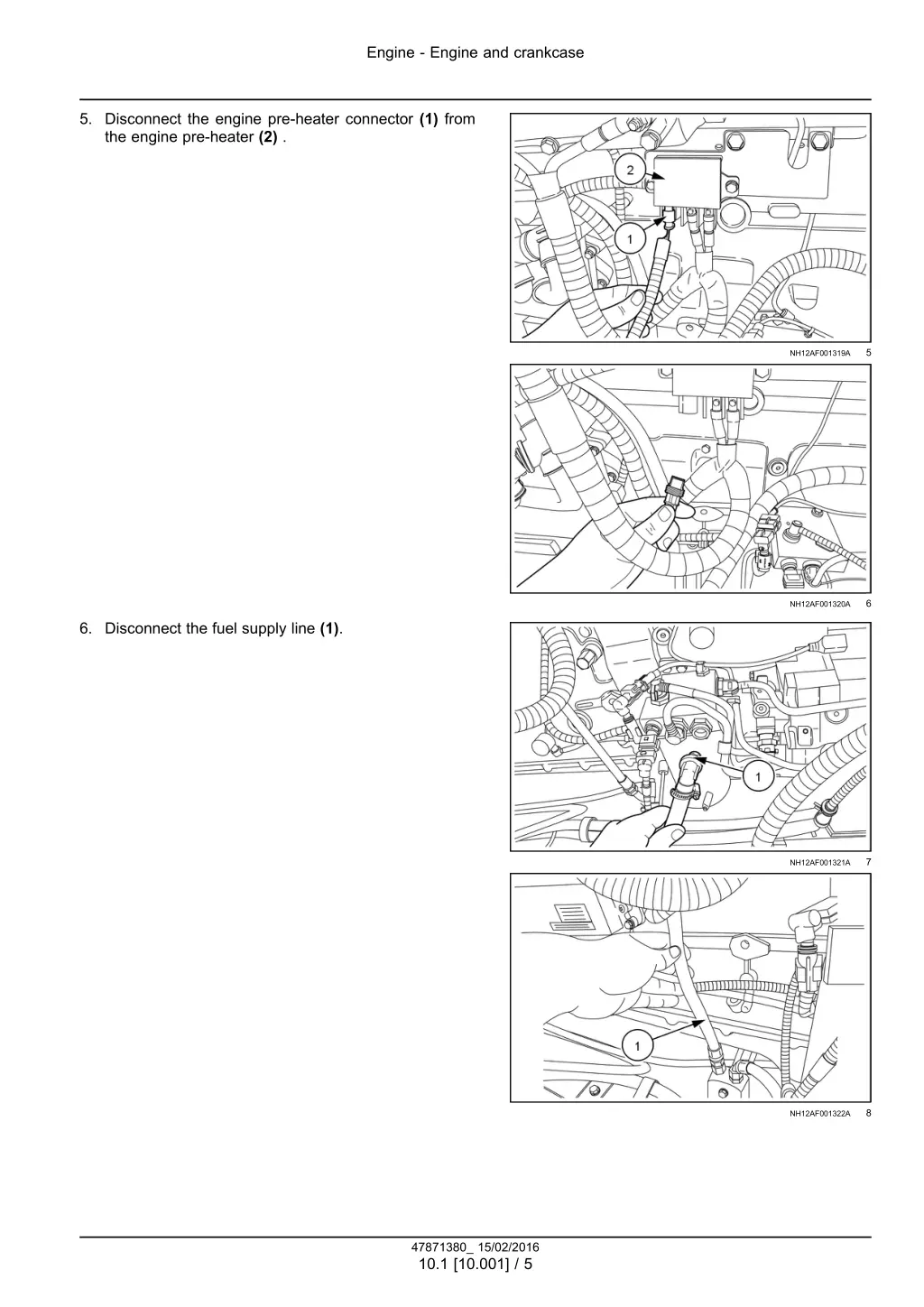 engine engine and crankcase 2