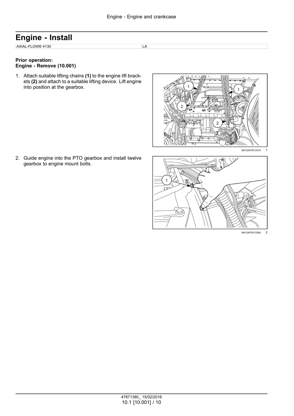 engine engine and crankcase 7