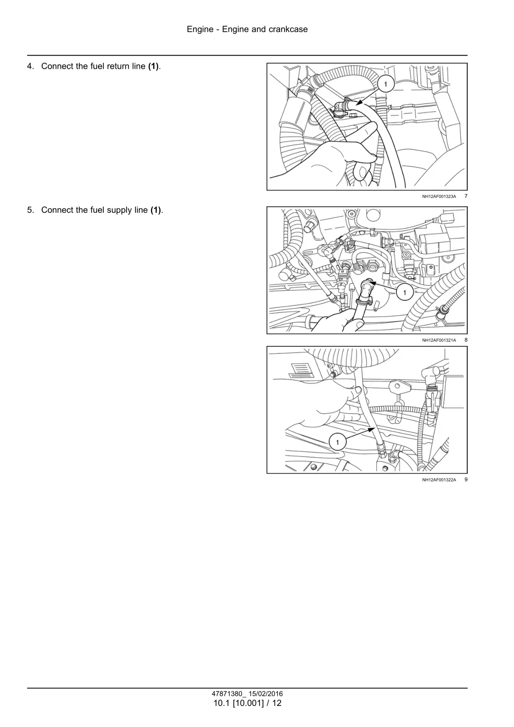 engine engine and crankcase 9