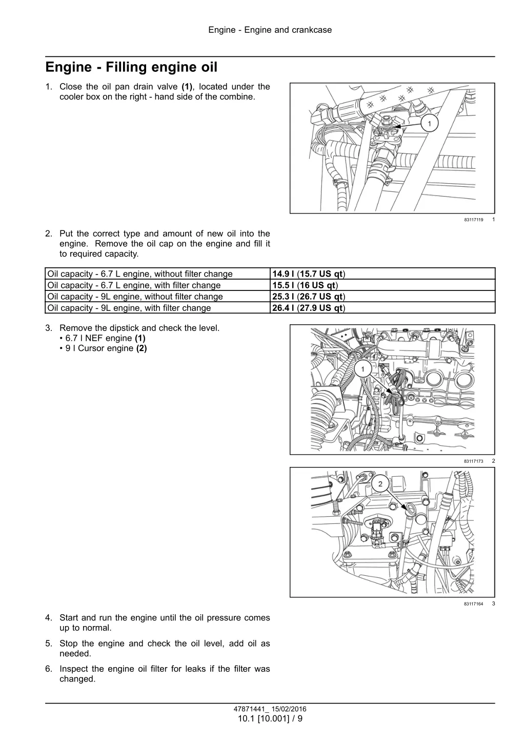 engine engine and crankcase 6