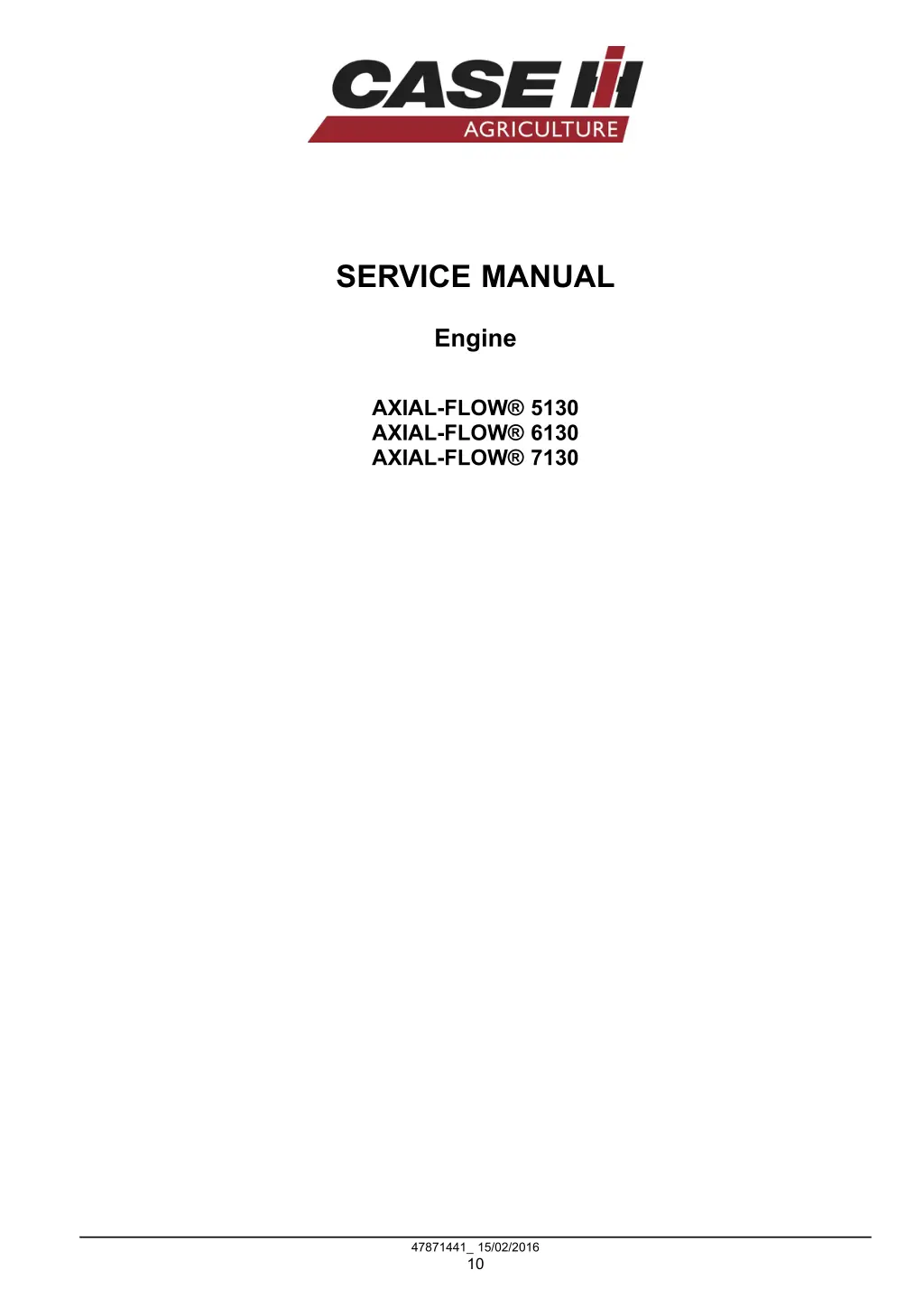 service manual 1