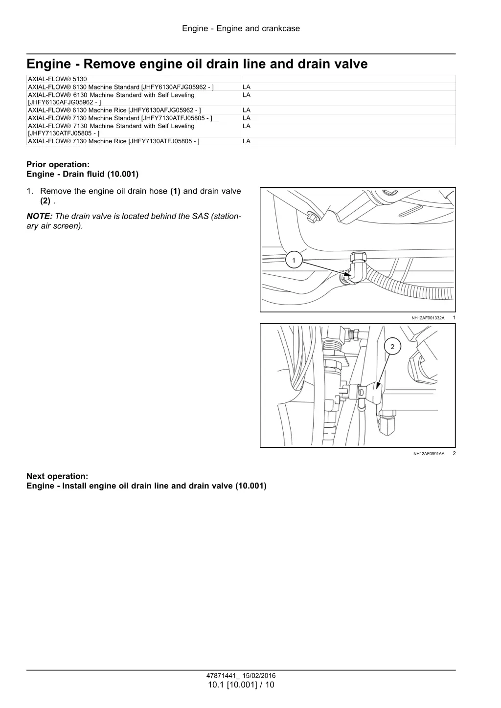 engine engine and crankcase 7