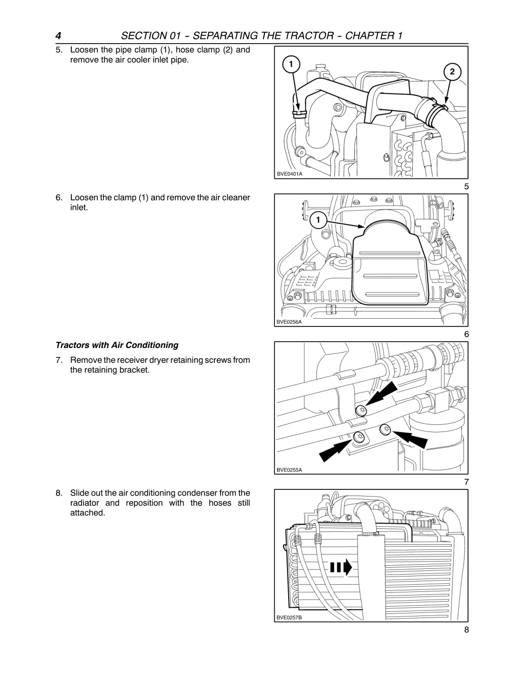 section 01 separating the tractor chapter 1 1