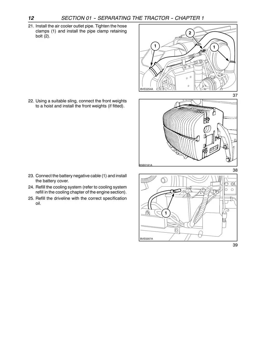 section 01 separating the tractor chapter 1 7