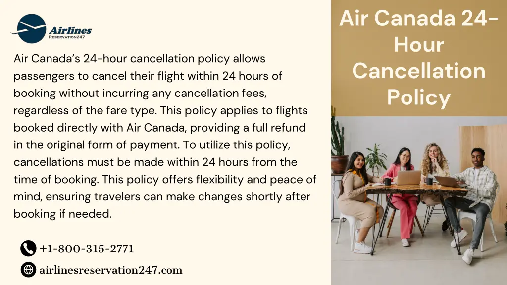 air canada 24 hour cancellation policy