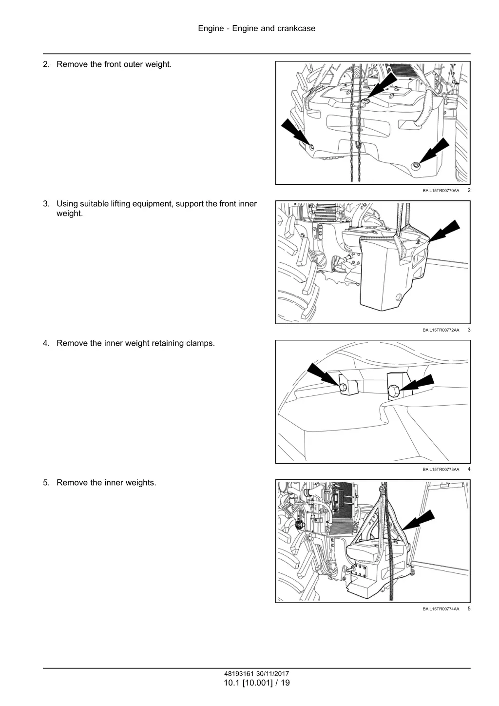 engine engine and crankcase 16