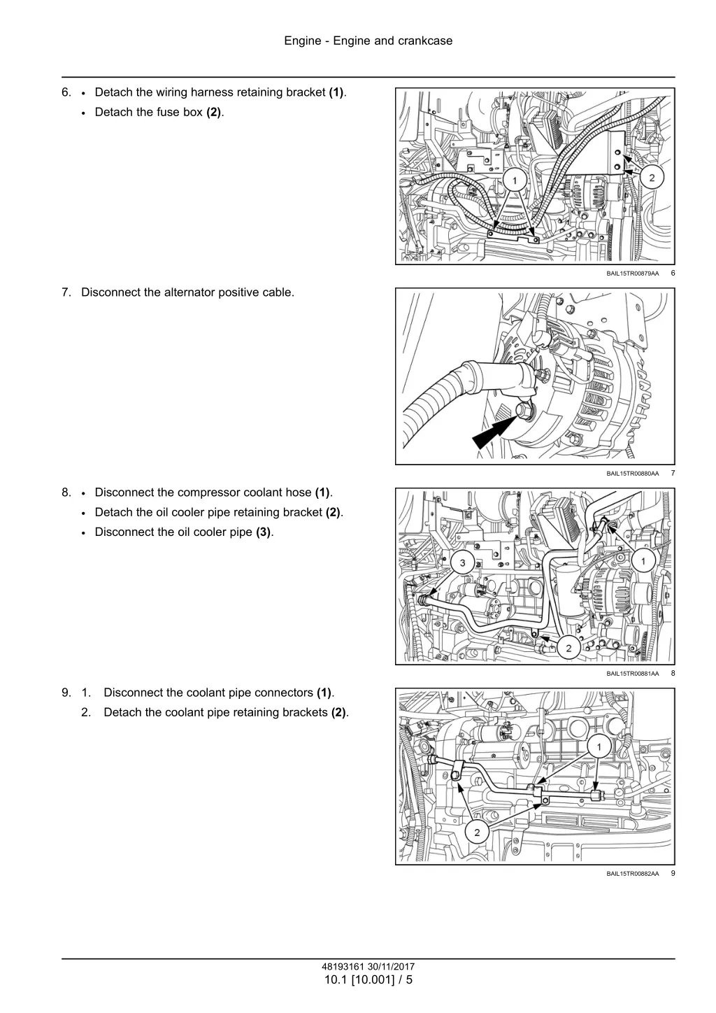 engine engine and crankcase 2