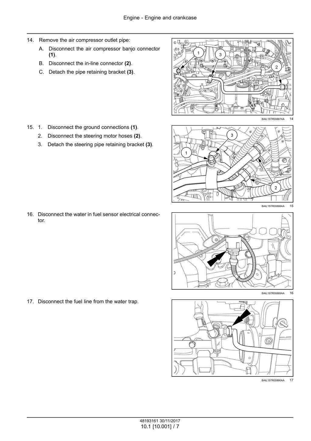 engine engine and crankcase 4