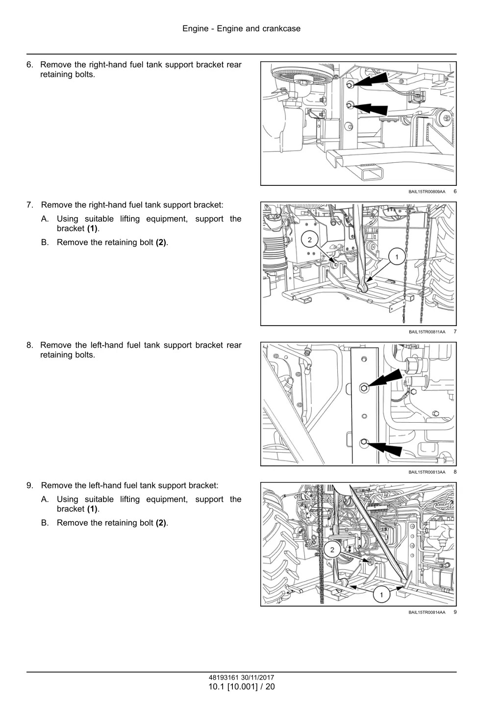 engine engine and crankcase 17