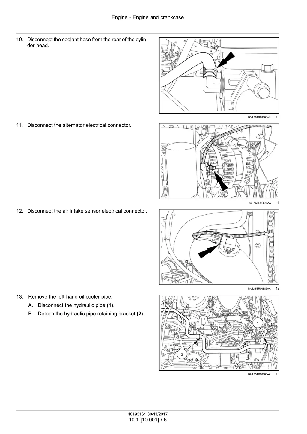 engine engine and crankcase 3