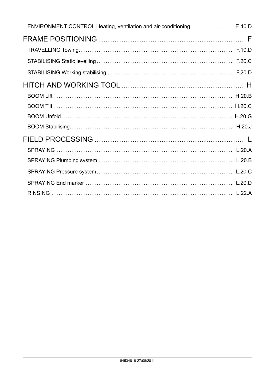 environment control heating ventilation