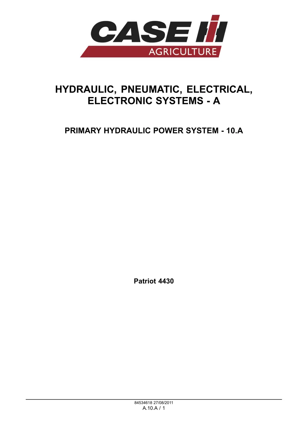 hydraulic pneumatic electrical electronic systems