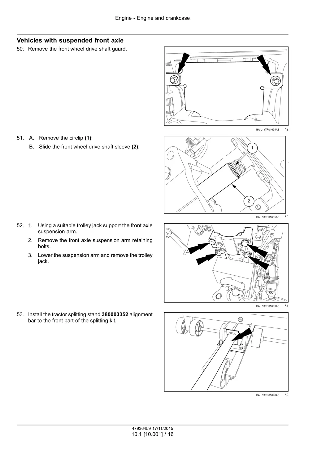 engine engine and crankcase 13