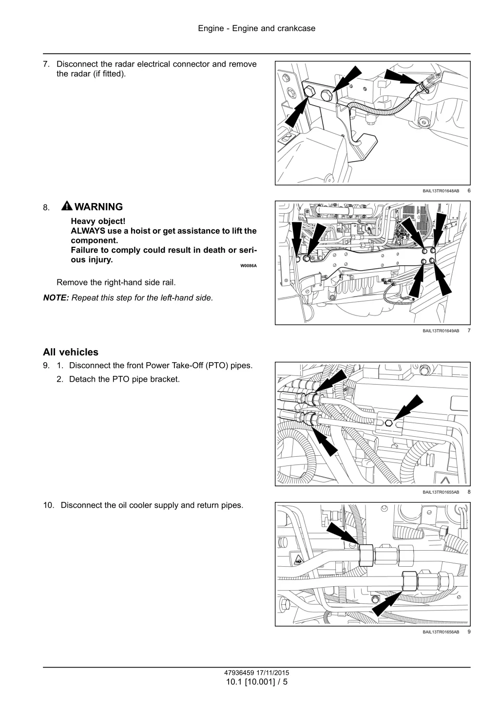 engine engine and crankcase 2