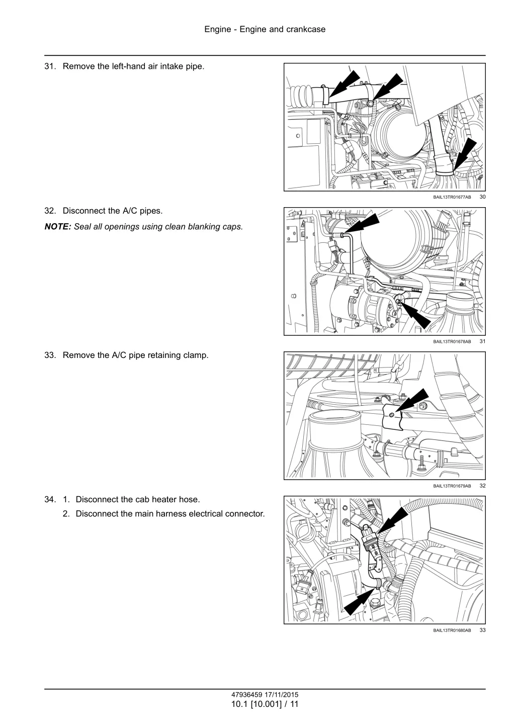 engine engine and crankcase 8