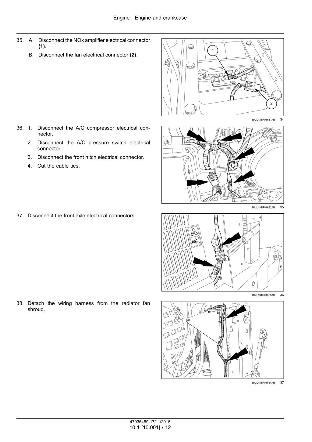 engine engine and crankcase 9