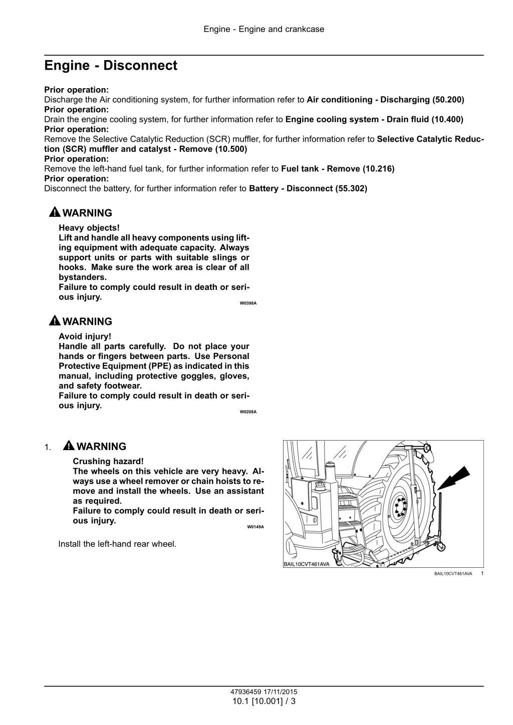 engine engine and crankcase