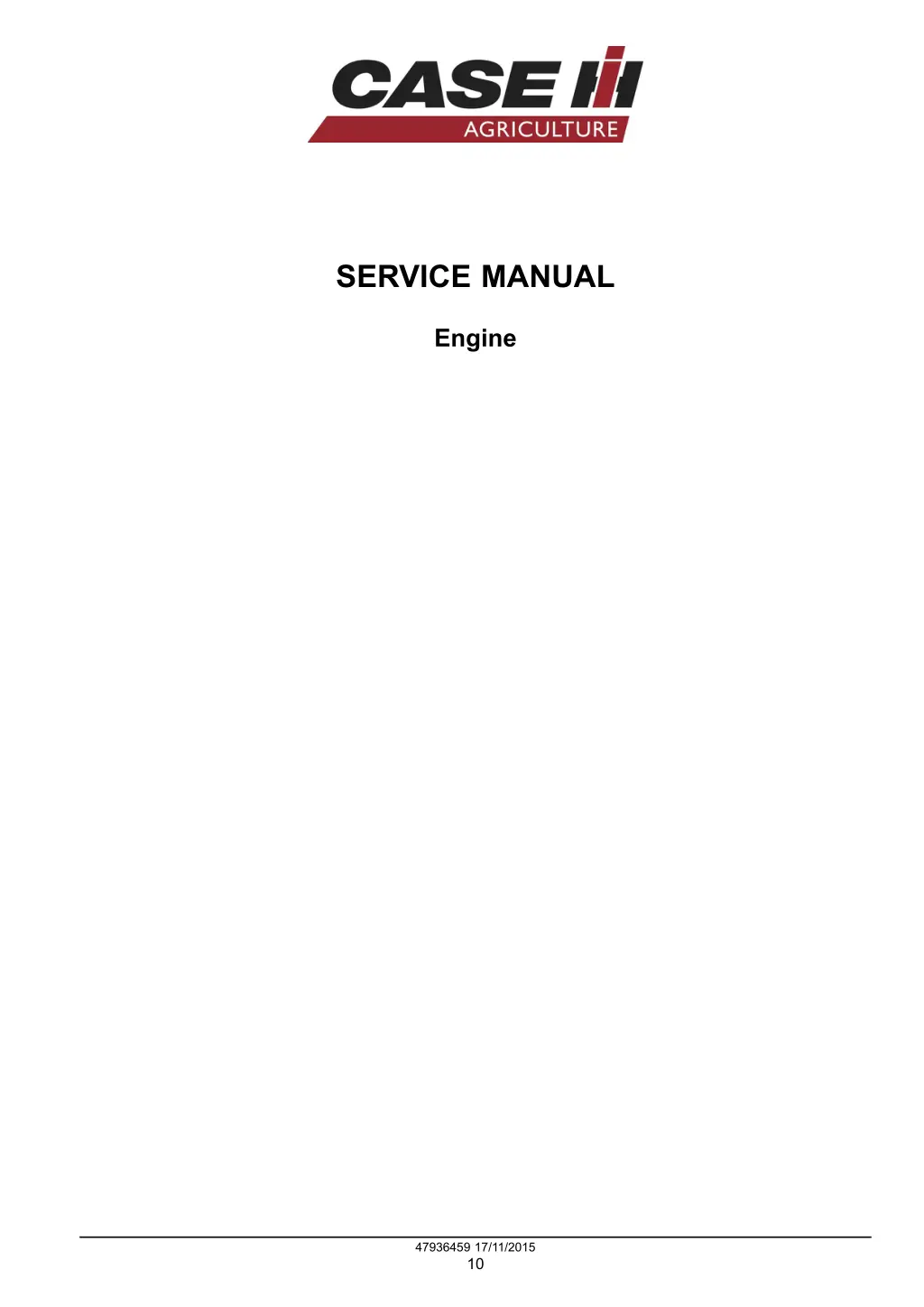 service manual 1