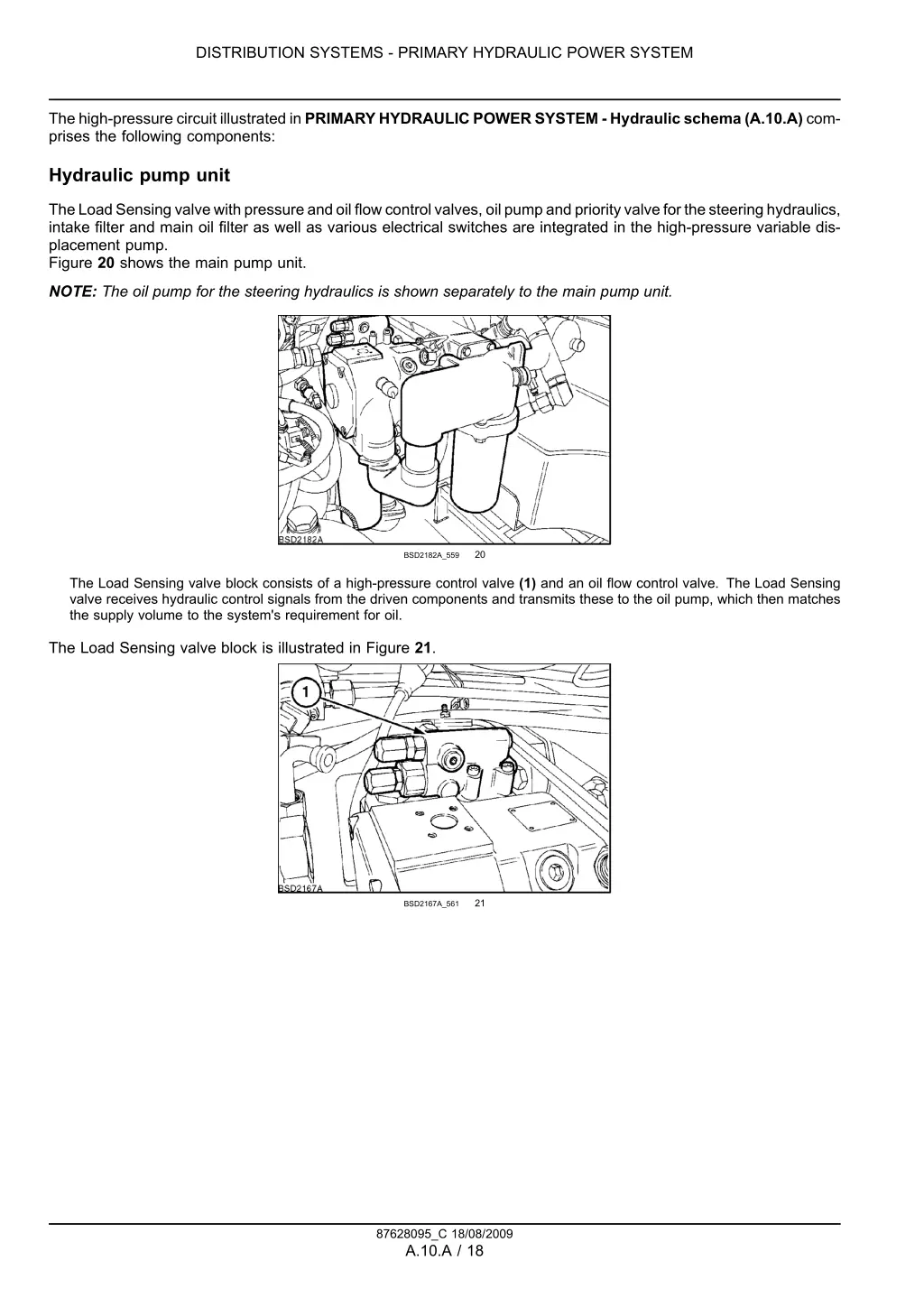 distribution systems primary hydraulic power 13