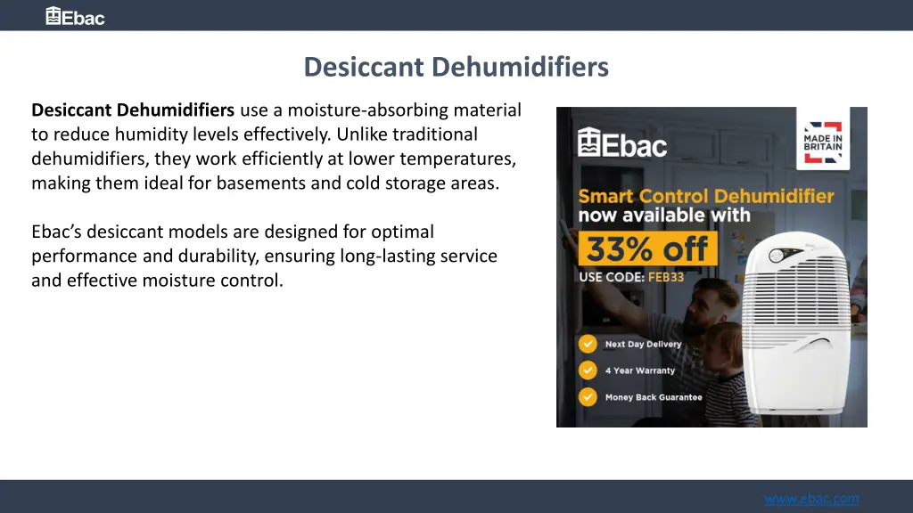 desiccant dehumidifiers