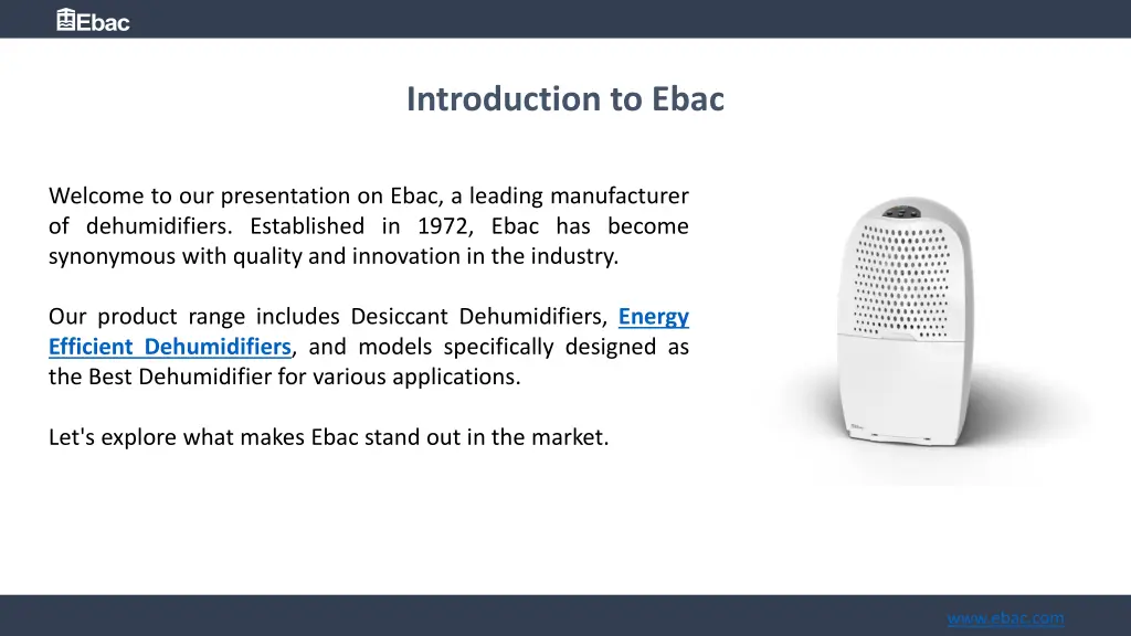 introduction to ebac