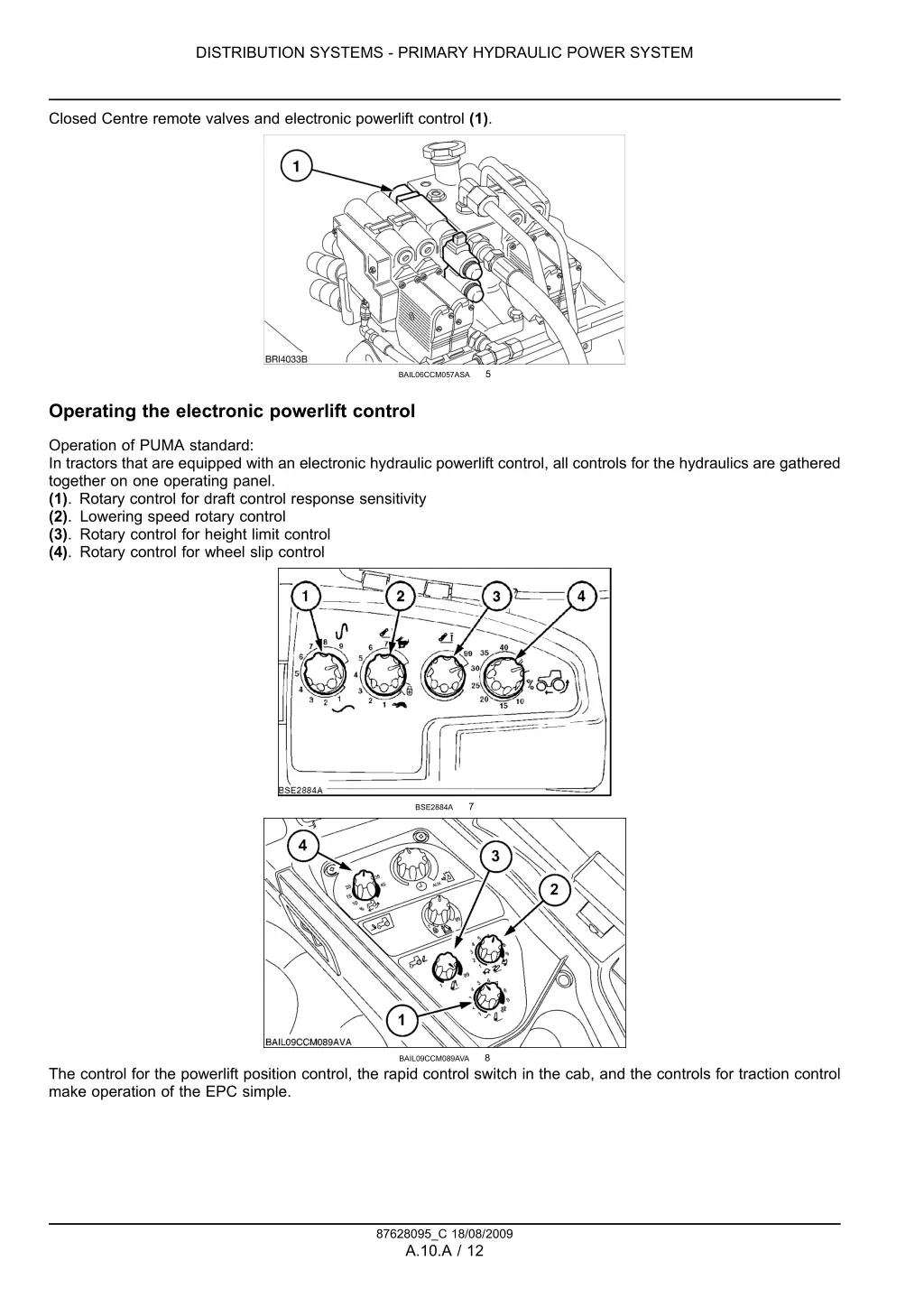 distribution systems primary hydraulic power 7