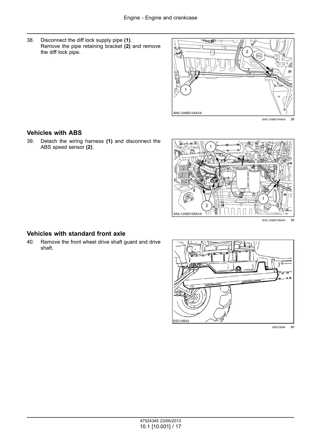 engine engine and crankcase 12