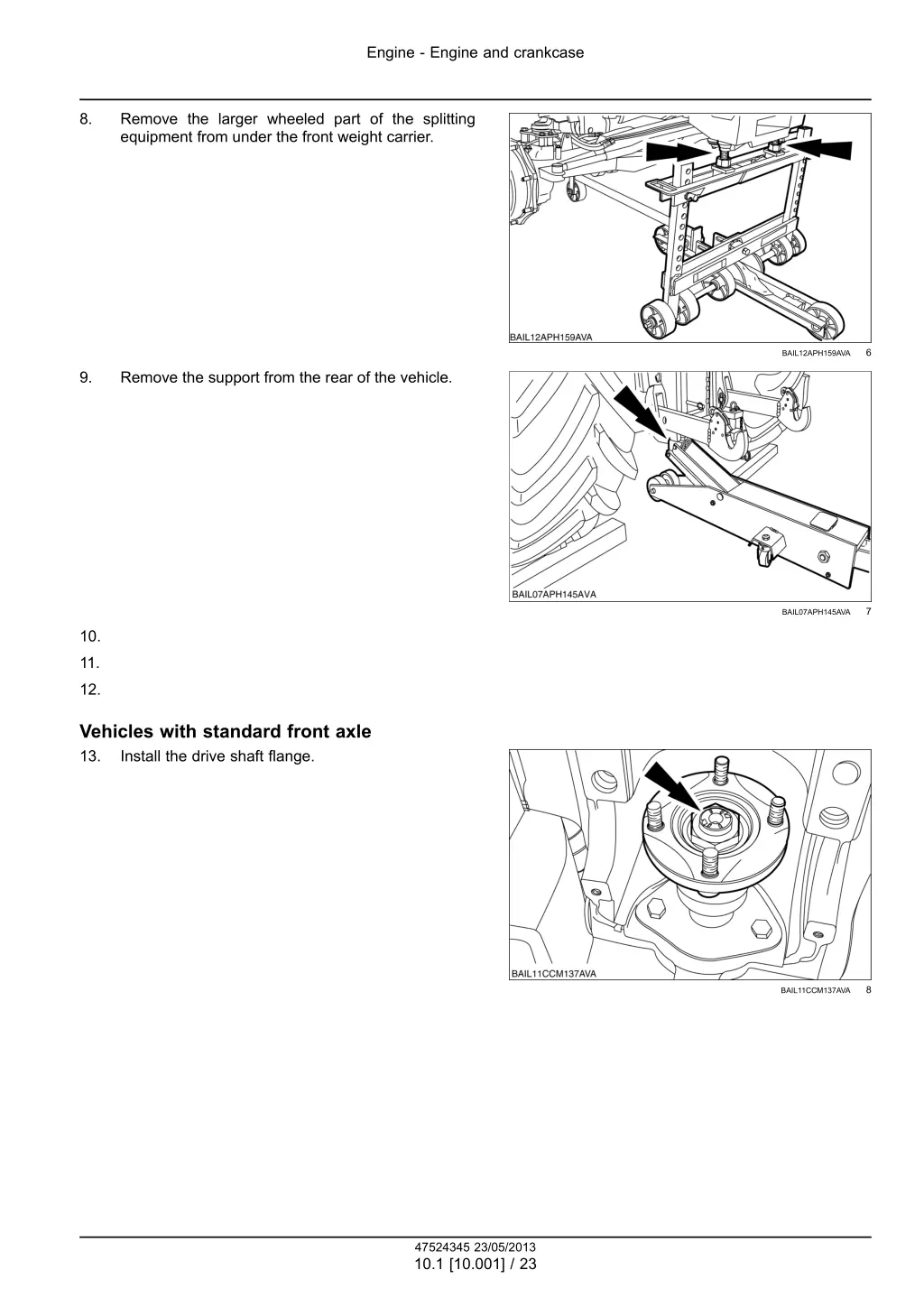 engine engine and crankcase 18