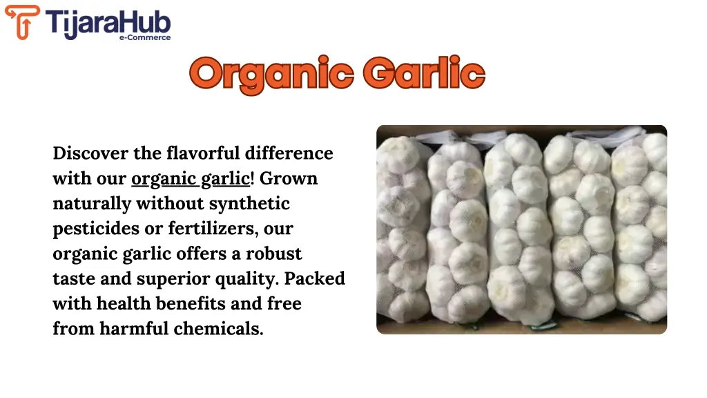 organic garlic organic garlic