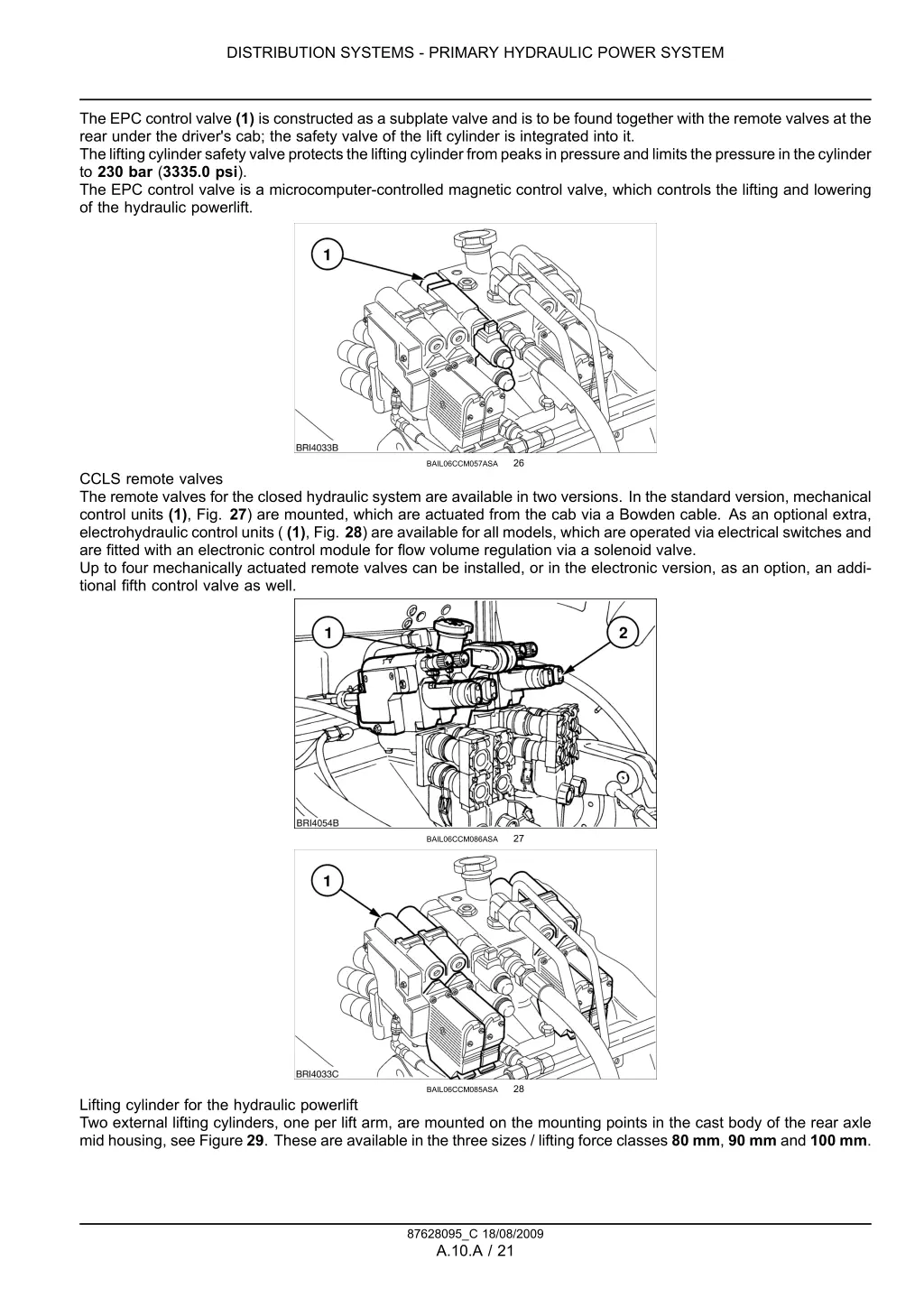 distribution systems primary hydraulic power 16