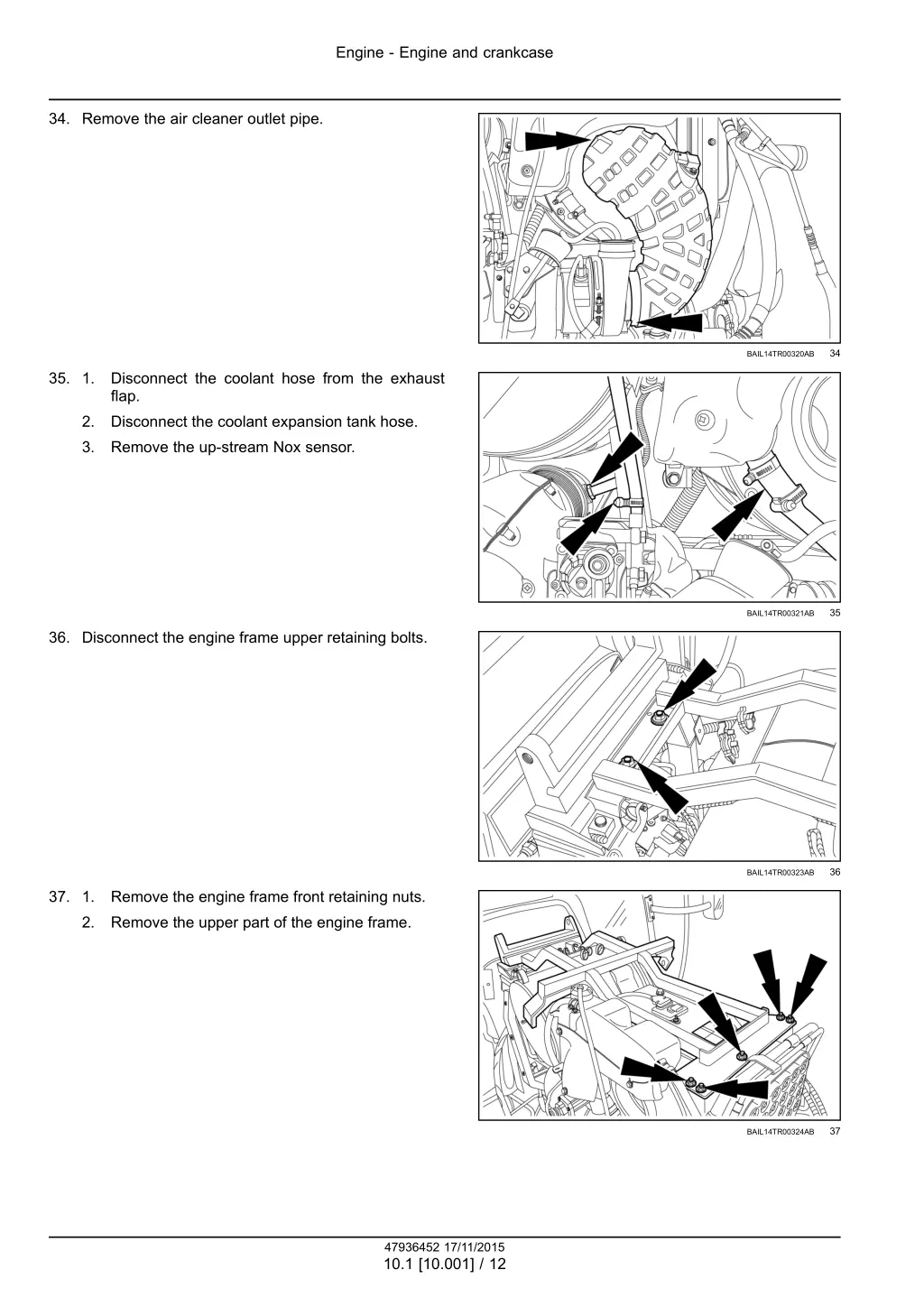 engine engine and crankcase 9