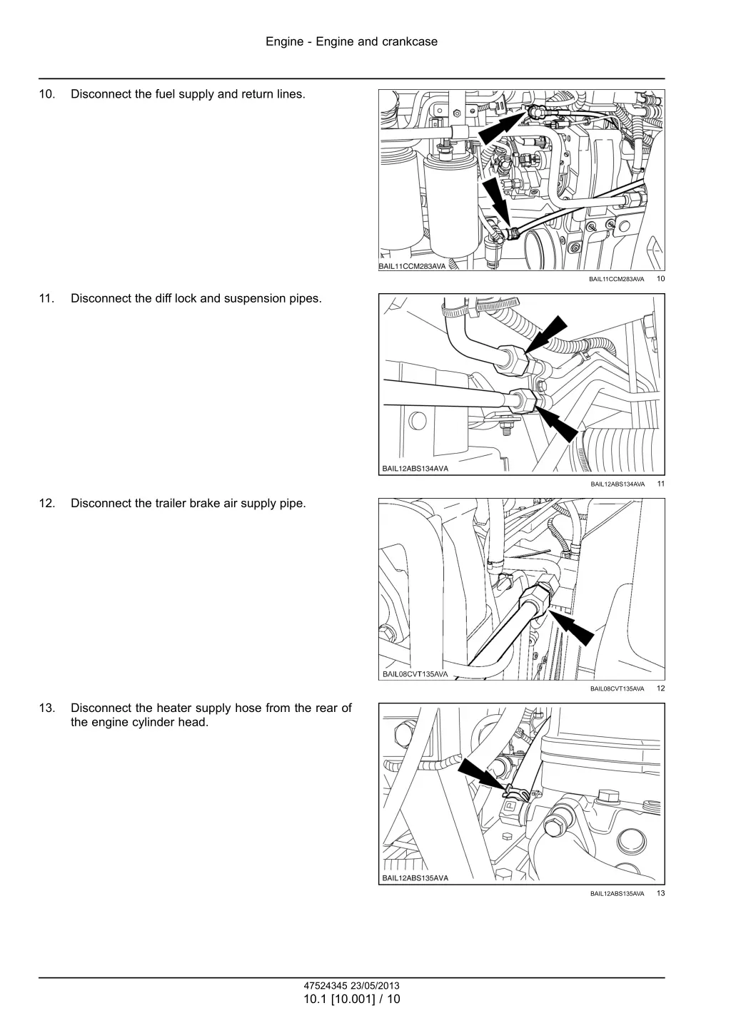 engine engine and crankcase 5