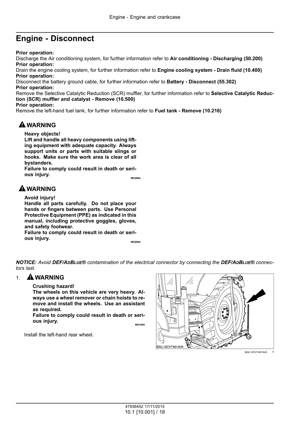 engine engine and crankcase 15