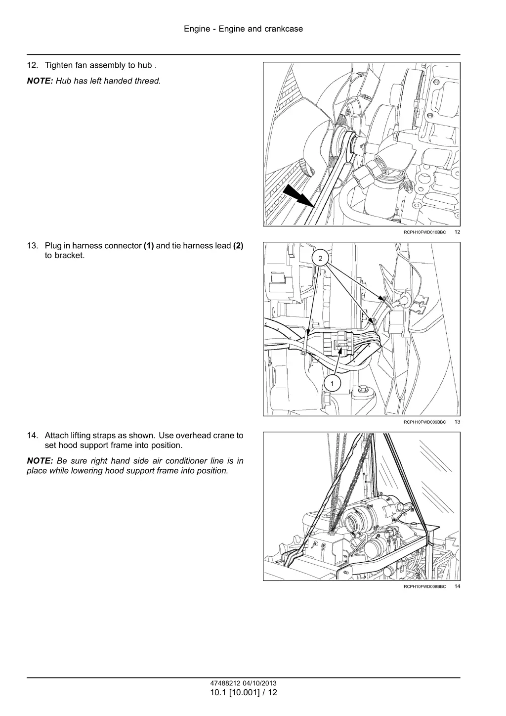 engine engine and crankcase 9