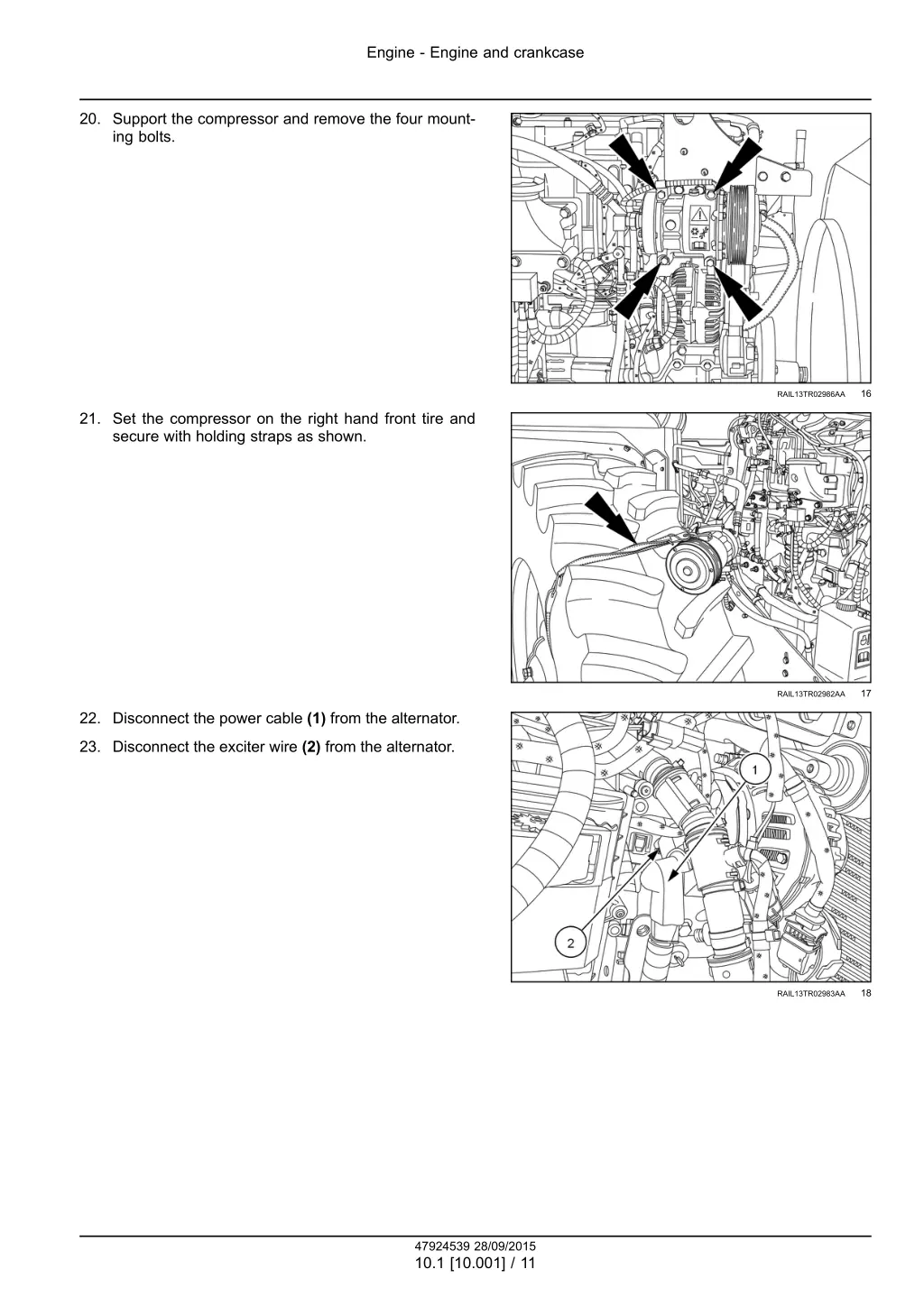 engine engine and crankcase 8