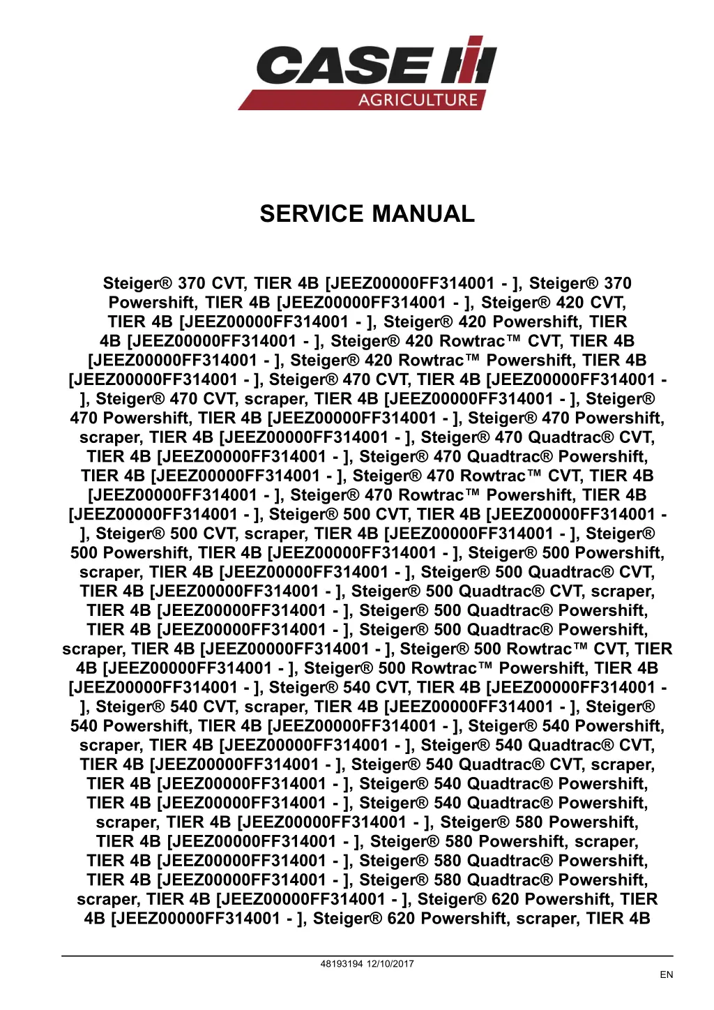 service manual