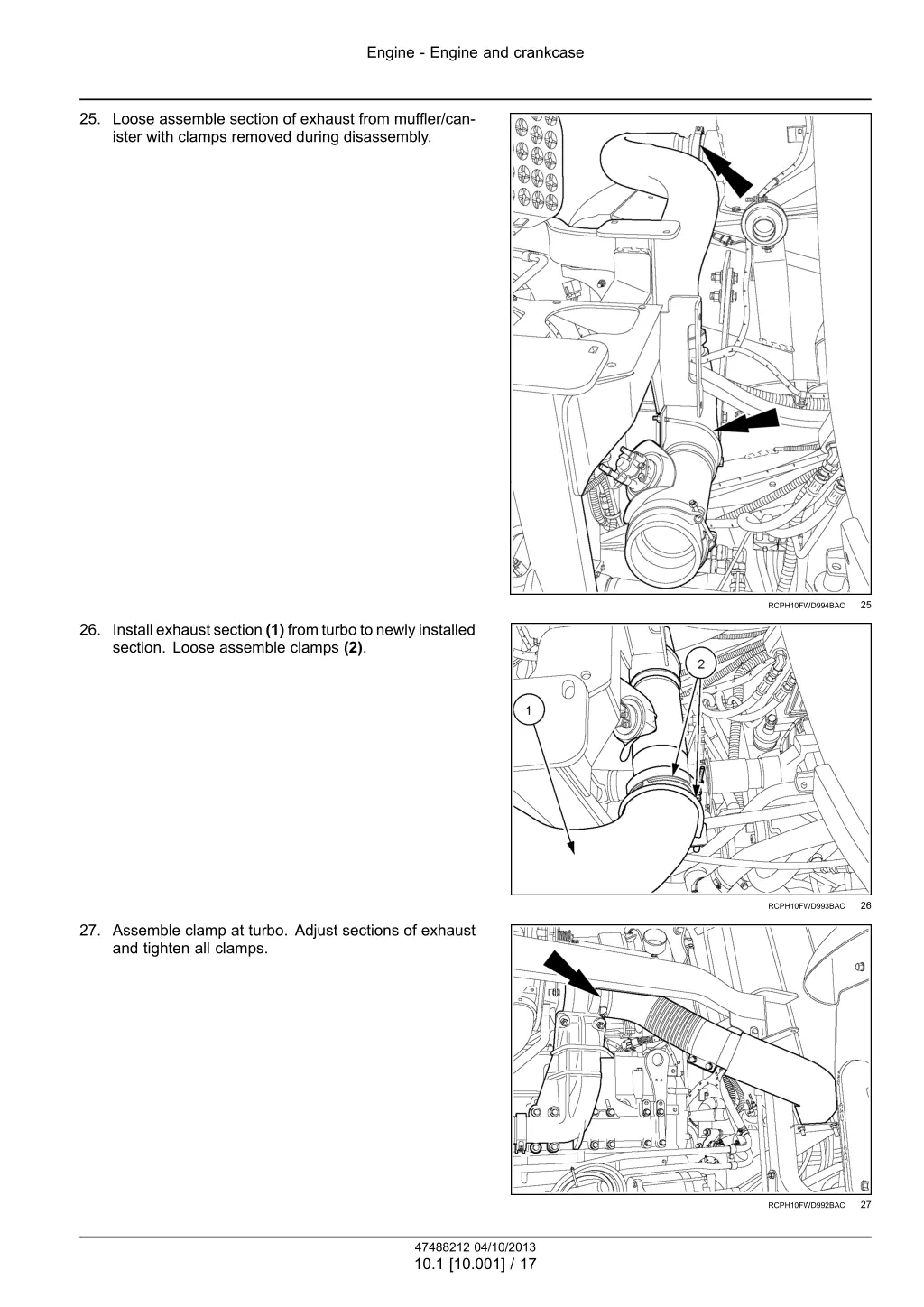 engine engine and crankcase 14