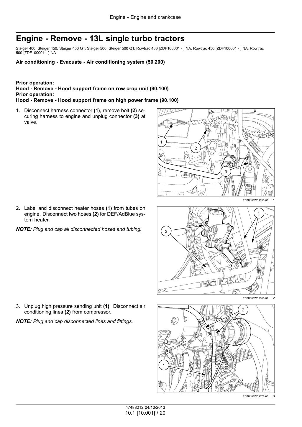 engine engine and crankcase 17