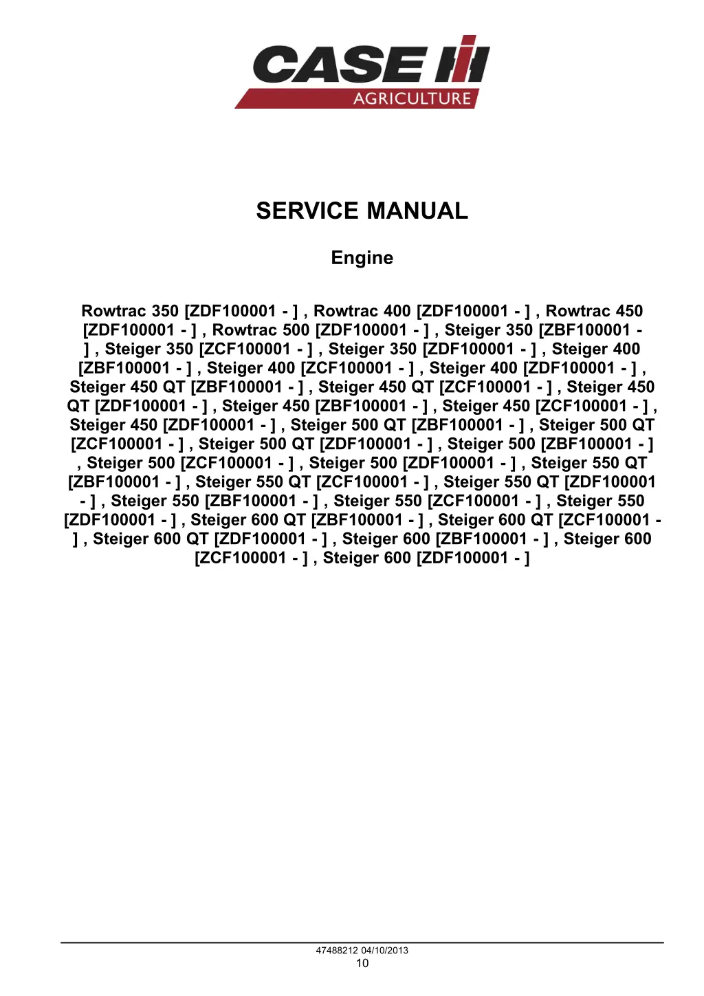 service manual 1