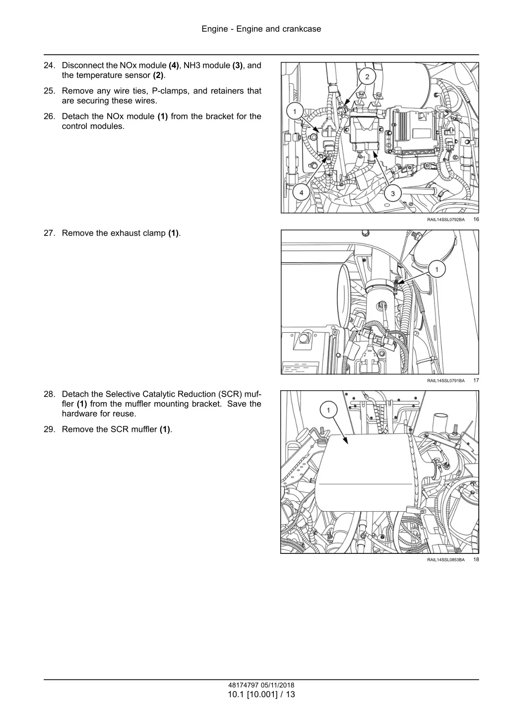 engine engine and crankcase 10