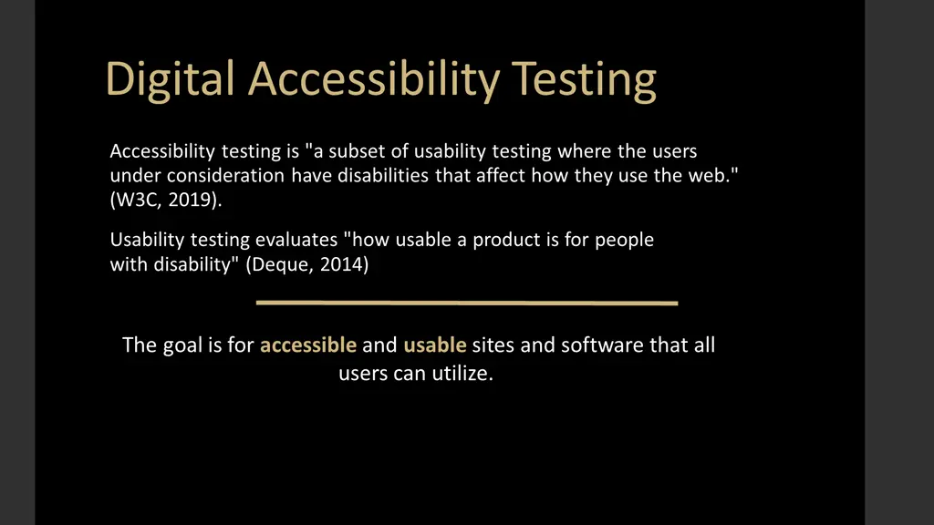 digital accessibility testing