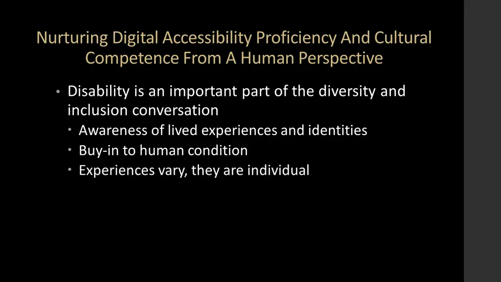nurturing digital accessibility proficiency