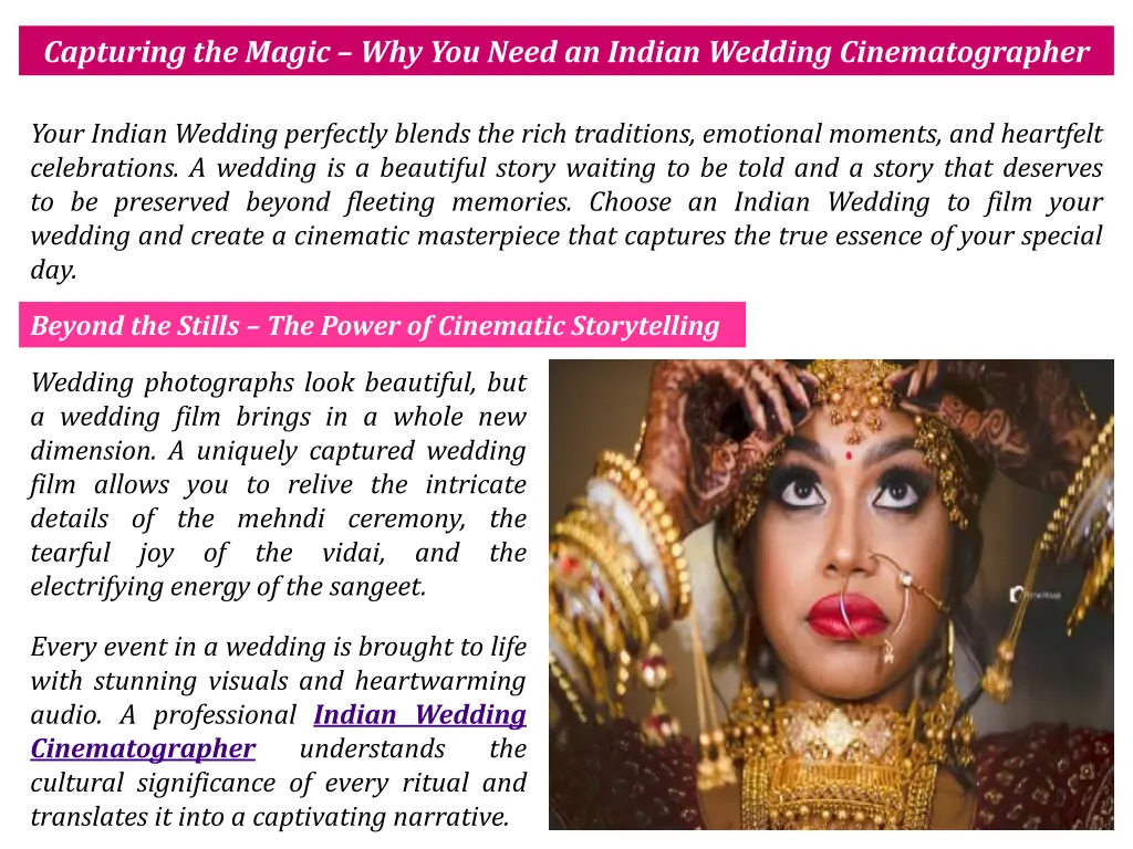 capturing the magic why you need an indian